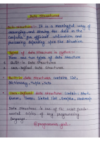 Data Structure and Algorithms Handwritten Notes.pdf